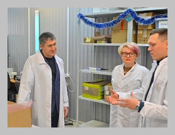 Рабочий визит губернатора Пермского края на производство «Технотроникс»!